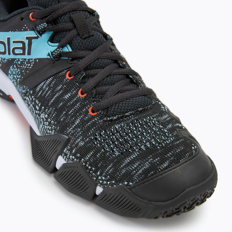 Padel Schuhe Herren Babolat Movea black/ light blue 7