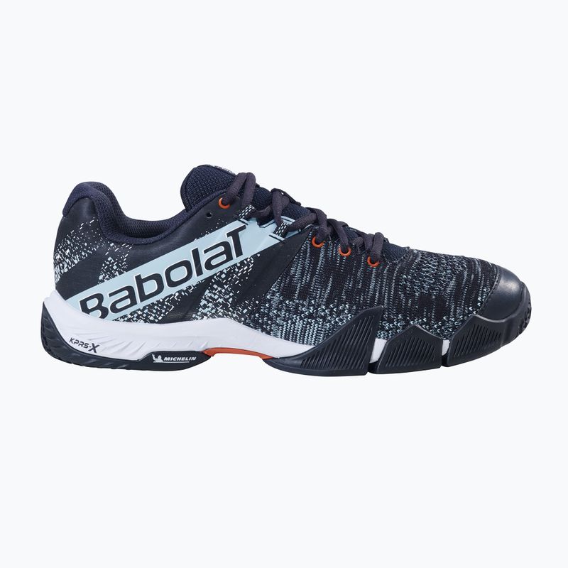 Padel Schuhe Herren Babolat Movea black/ light blue 9