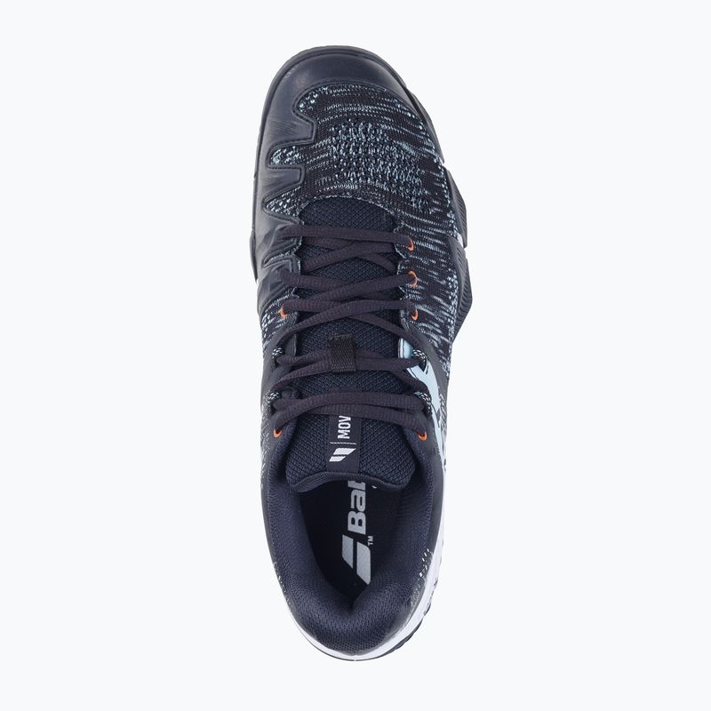 Padel Schuhe Herren Babolat Movea black/ light blue 12