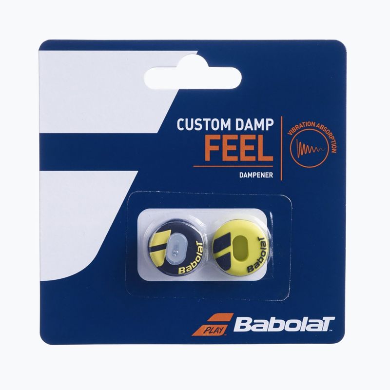 Vibrationsdämpfer Babolat Custom Damp 2 Stk. S25 black/ yellow
