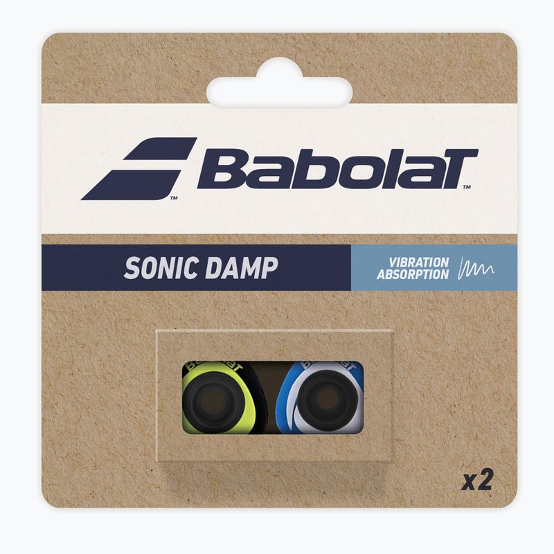 Vibrationsdämpfer Babolat Sonic Damp 2 Stk. S25 blue/ yellow