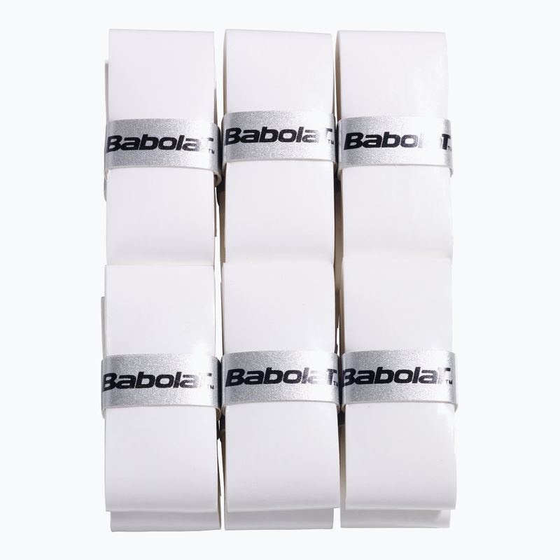 Griffband für Tennisschläger Babolat Pro Tour 2.0 12 Stk. white 2