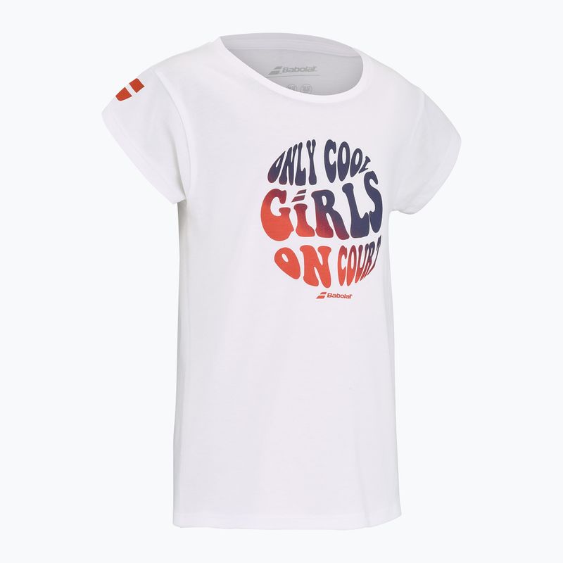 Shirt Kinder Babolat Exercise Cotton Jr sodalite blue 2