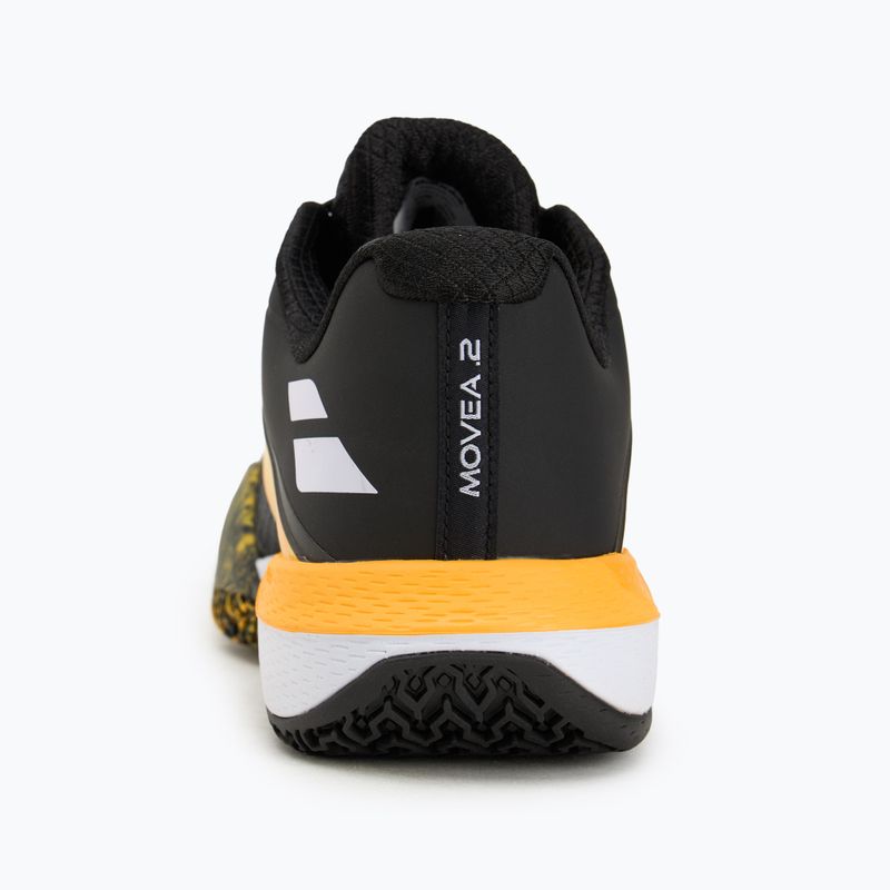 Padelschuhe Herren Babolat Movea 2 white/ saffron 6