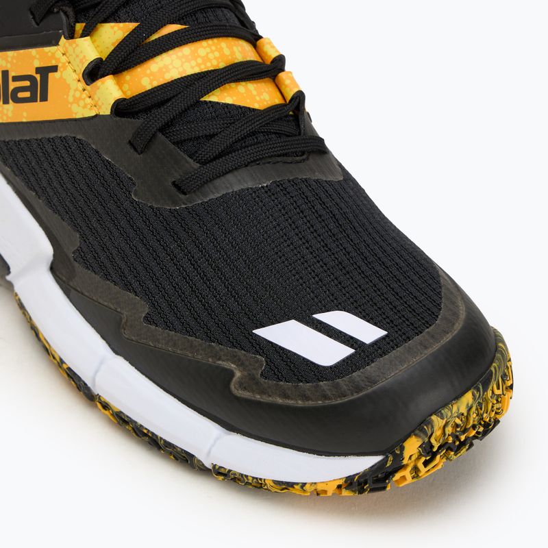 Padelschuhe Herren Babolat Movea 2 white/ saffron 7
