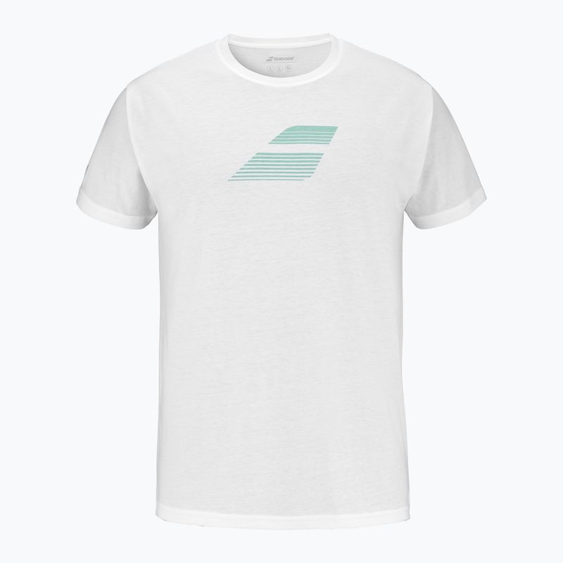 Shirt Herren Babolat Exercise Big Flag white/white