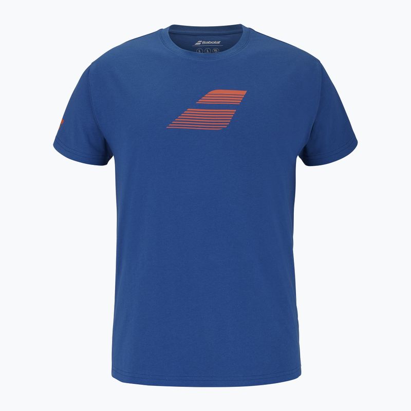 Shirt Herren Babolat Exercise Big Flag dark blue