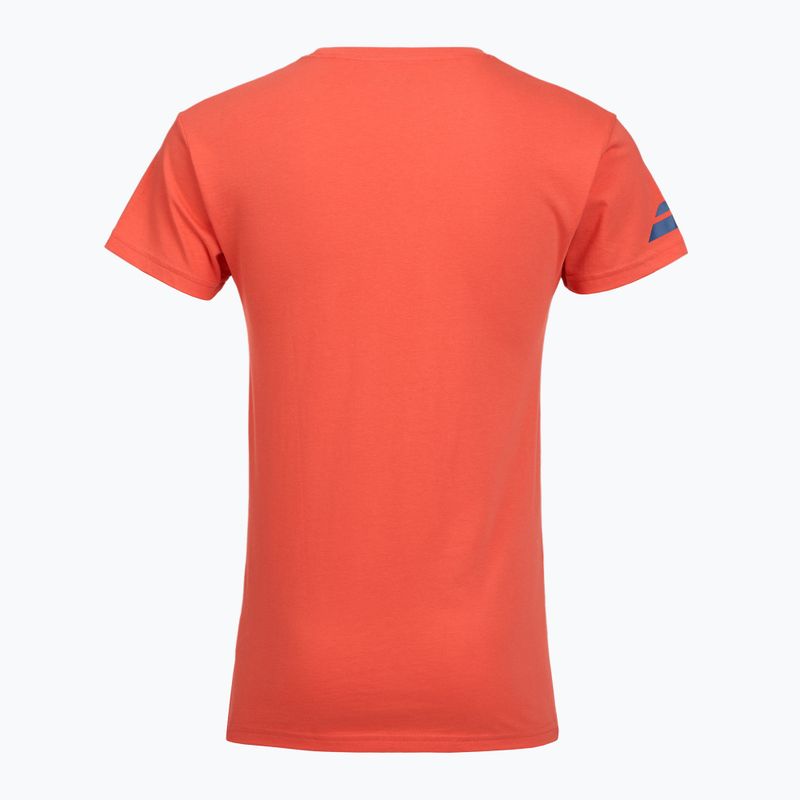 Shirt Herren Babolat Exercise Big Flag hot coral 2