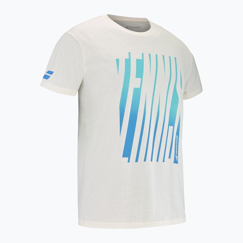 Shirt Herren Babolat Exercise Message cannoli cream 2