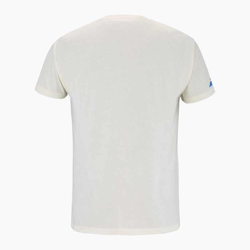 Shirt Herren Babolat Exercise Message cannoli cream 3