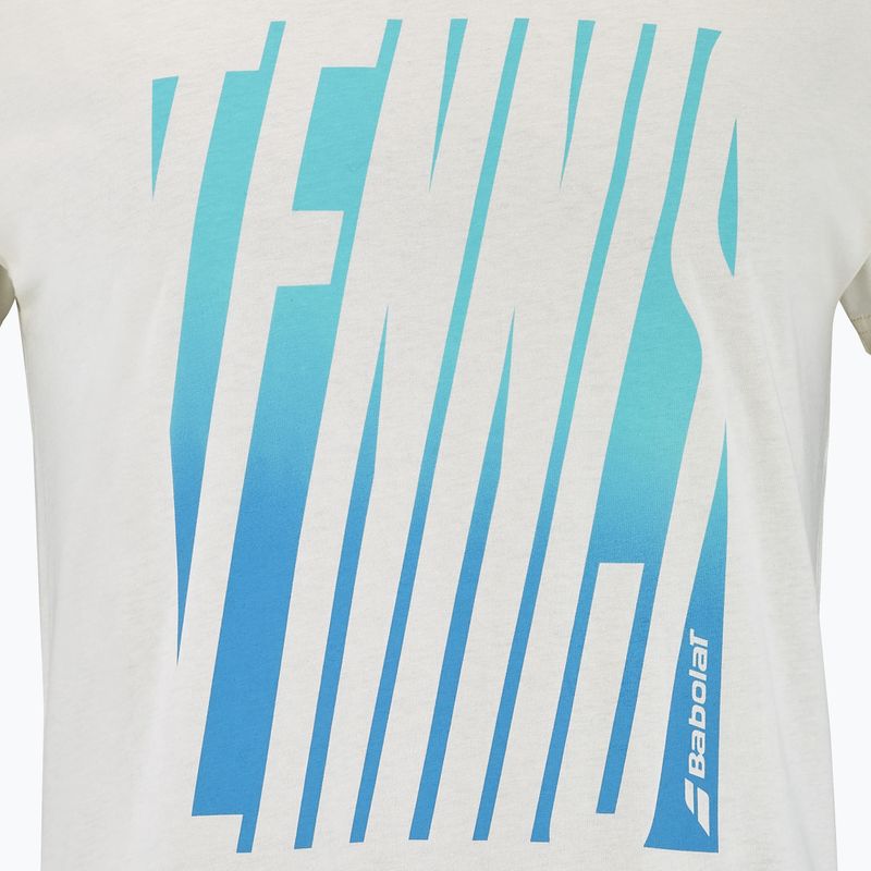 Shirt Herren Babolat Exercise Message cannoli cream 4