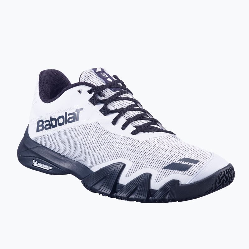 Padelschuhe Herren Babolat Jet Viva white/ black 8