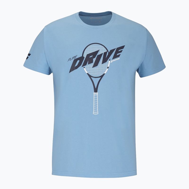 Shirt Herren Babolat Drive Cotton drive heritage blue