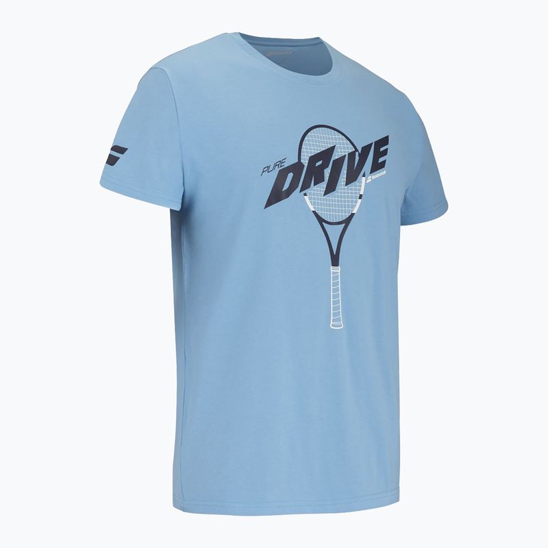 Shirt Herren Babolat Drive Cotton drive heritage blue 3