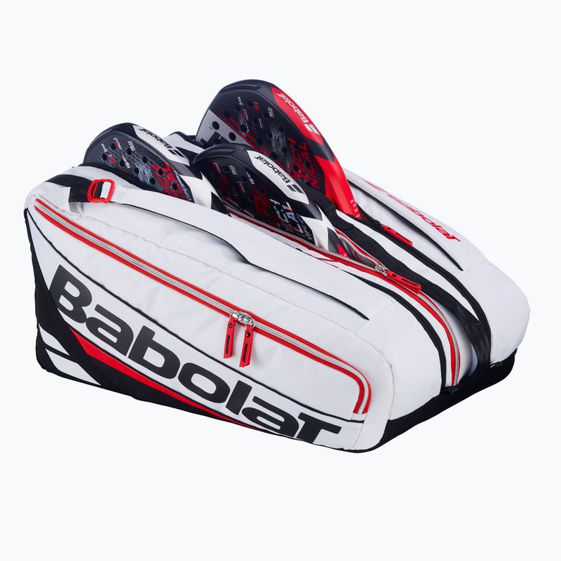 Padel-Tasche Babolat RH Pro Padel Technical 62 l white/black/red 6