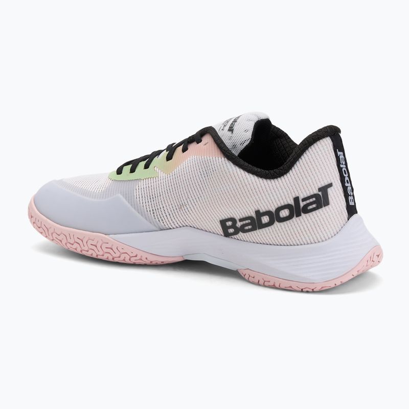 Badmintonschuhe Babolat Shadow Spirit 2 W white/white 3
