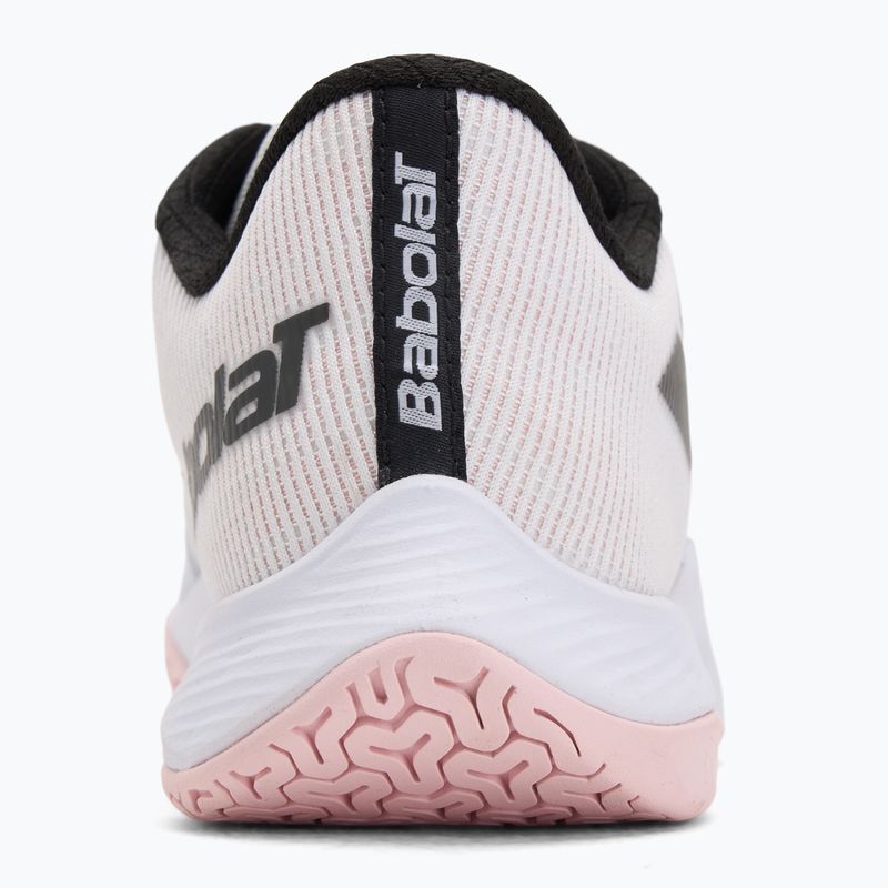 Badmintonschuhe Babolat Shadow Spirit 2 W white/white 6