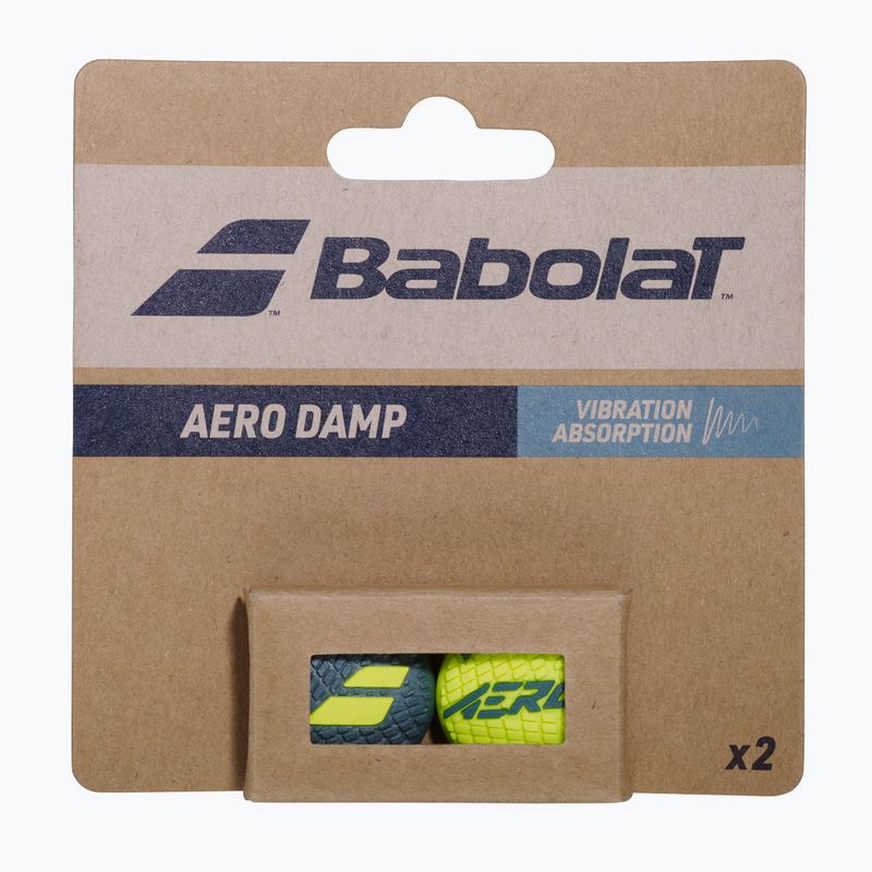 Vibrationsdämpfer Babolat Aero Damp 2 Stk. gray/yellow 2