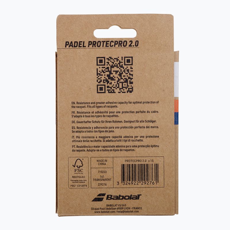 Schutzband Babolat Protecpro 2.0 X15 transparent 3