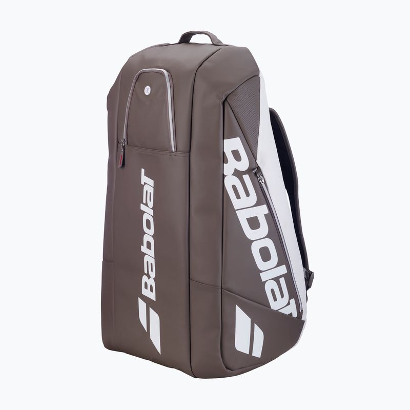 Tennistasche Babolat RH9 Pure Wimbledon 80 l white/dark beige