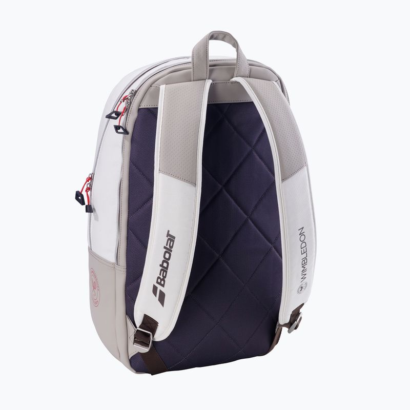 Tennisrucksack Babolat Pure Lite Wimbledon 25 l white/ivory 2