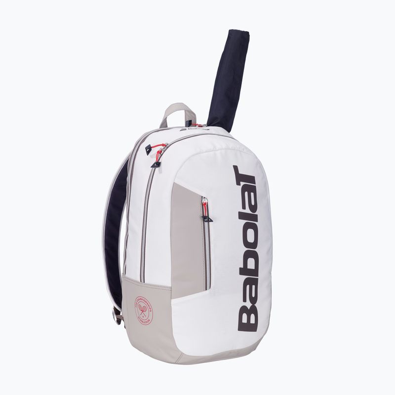 Tennisrucksack Babolat Pure Lite Wimbledon 25 l white/ivory 3