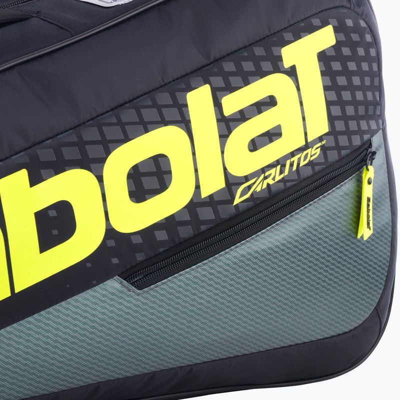 Tennistasche Babolat RH Carlitos Junior 35 l black/fluorescent yellow 5