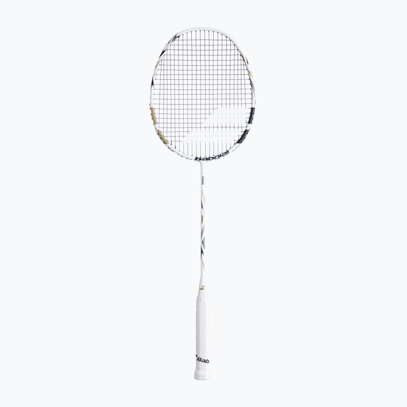 Badminton-Schläger für Kinder Babolat Prime white/gold