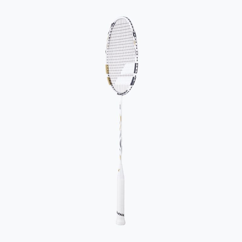 Badminton-Schläger für Kinder Babolat Prime white/gold 3