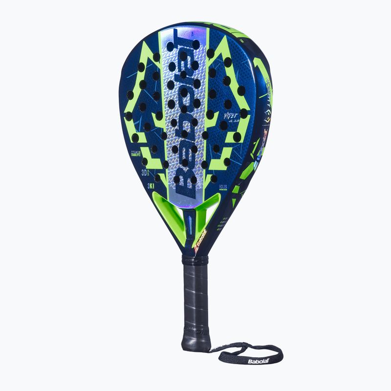 Padel-Schläger Babolat Viper Juan Lebron 3.0 FW blue depths/green flash 2