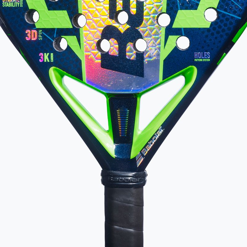 Padel-Schläger Babolat Viper Juan Lebron 3.0 FW blue depths/green flash 4