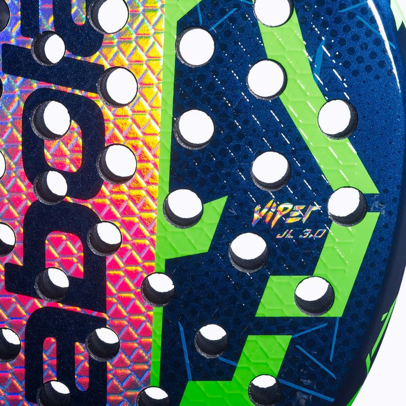 Padel-Schläger Babolat Viper Juan Lebron 3.0 FW blue depths/green flash 5
