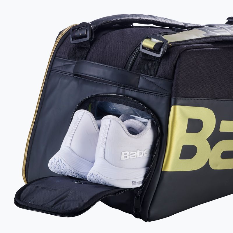 Badmintontasche Babolat Cross Pro Bad 60 l black/gold 5