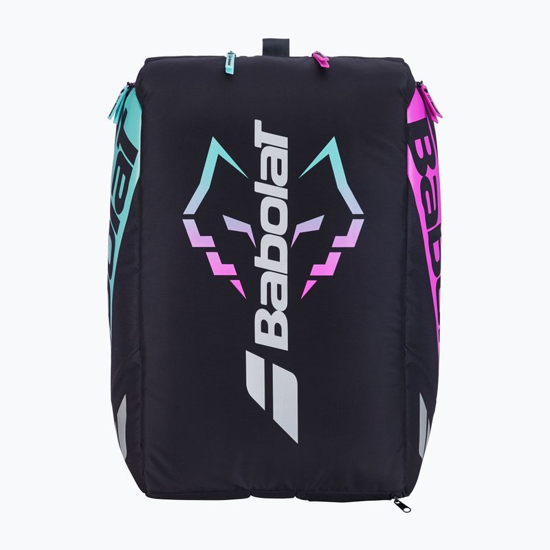 Padel-Tasche Babolat RH Pro Padel Juan Lebron black/purple/light green 3