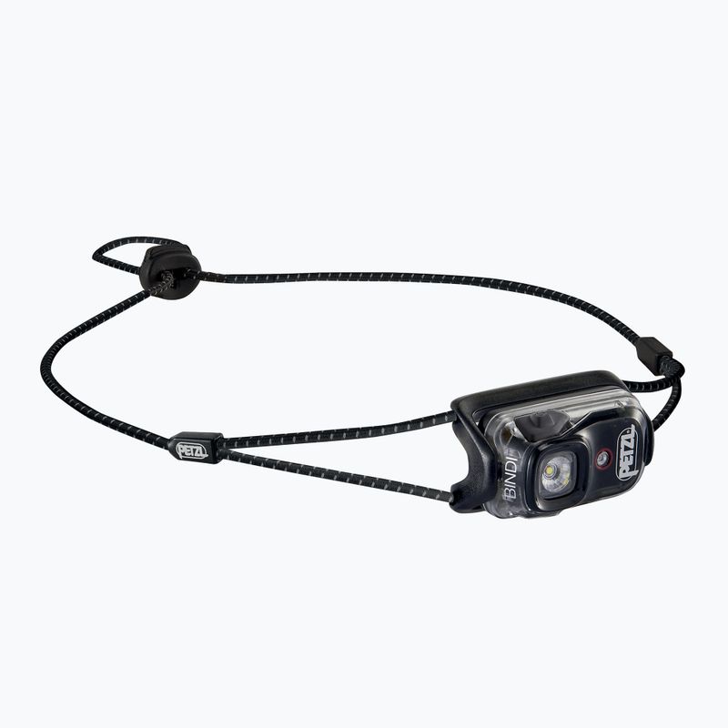 Petzl Bindi Kopftaschenlampe schwarz E102AA00