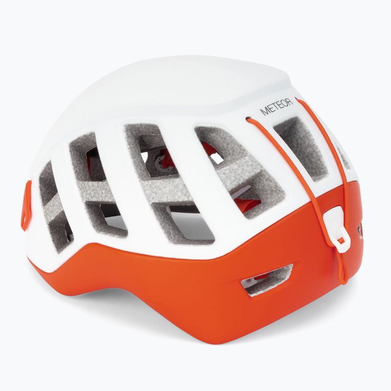 Petzl Meteor Kletterhelm weiß-orange A071AA02 4