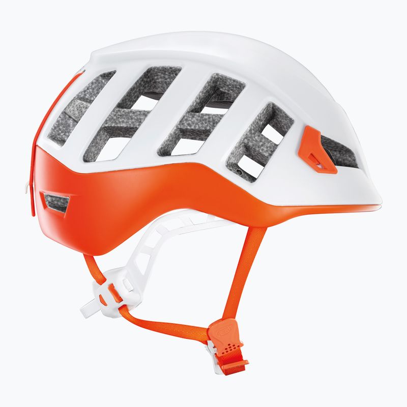 Petzl Meteor Kletterhelm weiß-orange A071AA02 7