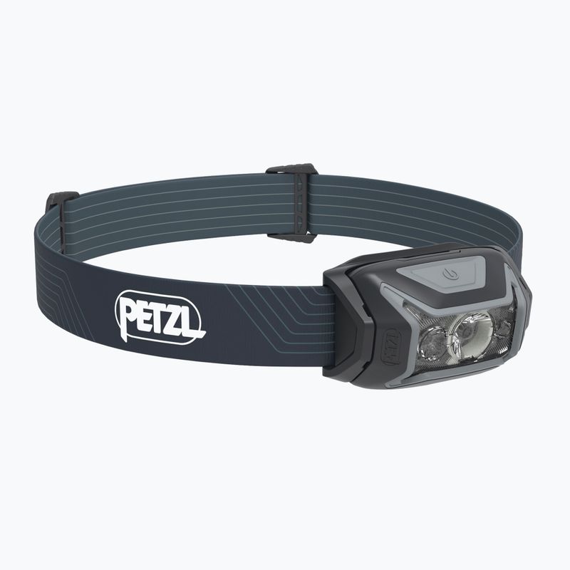 Petzl Actik Kopftaschenlampe grau E063AA00