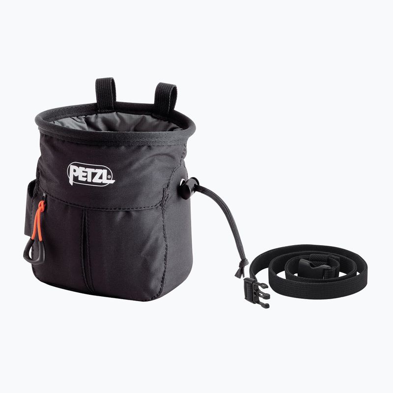 Magnesiabeutel Petzl Saka Poche black