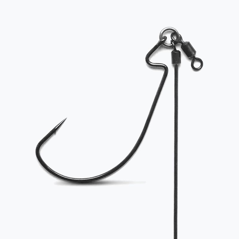 VMC Tokyo Rig Light Spinnhaken 7342TK 2 Stück schwarz AVM351025
