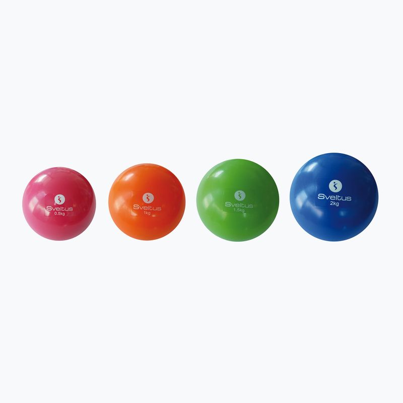 Medizinball Sveltus Weighted 2 kg blue 2