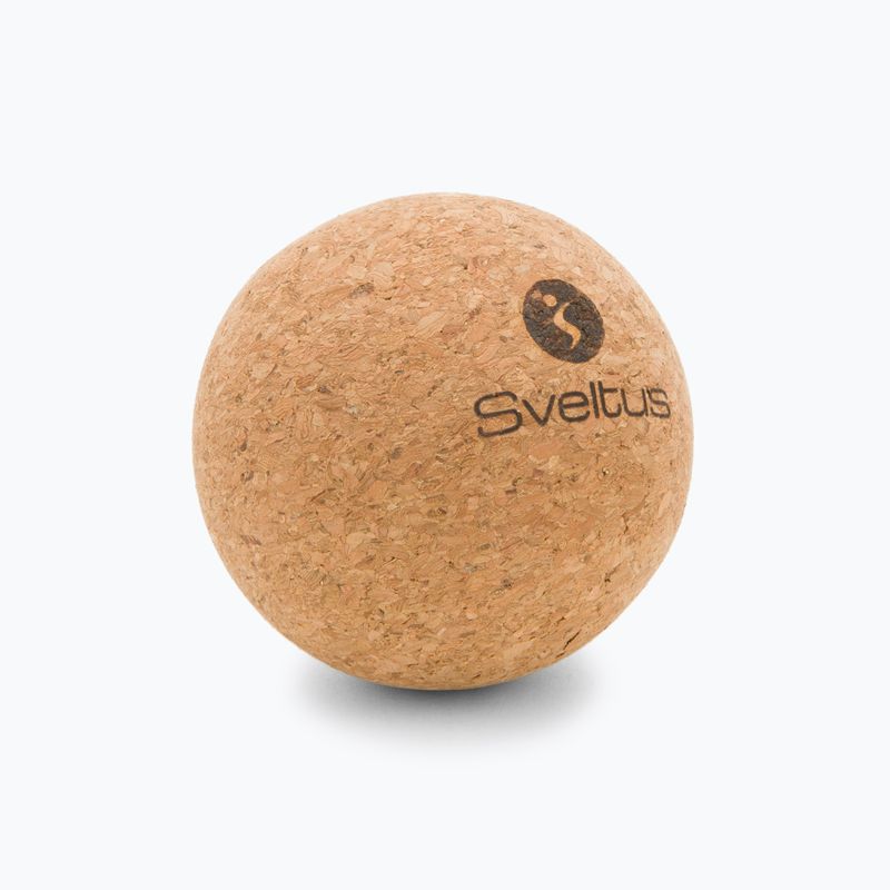 Sveltus Kork Massage braun Ball 0477