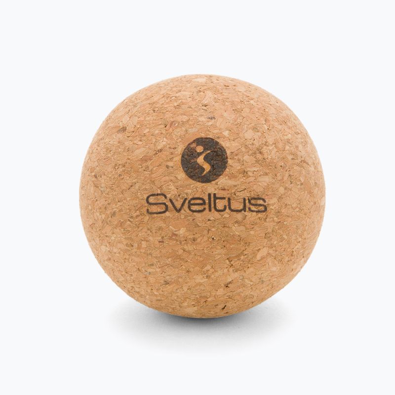 Sveltus Kork Massage braun Ball 0477 2