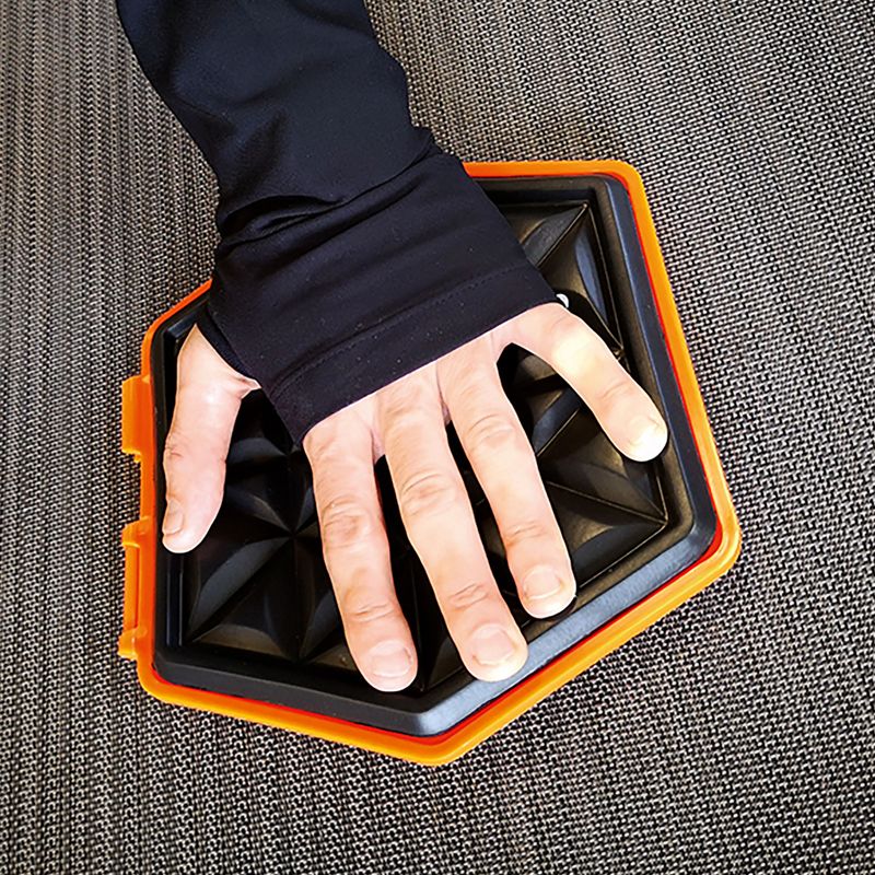 Gleitpads für das Training Sveltus Functional Slider Premium 2 Stück black/orange 3