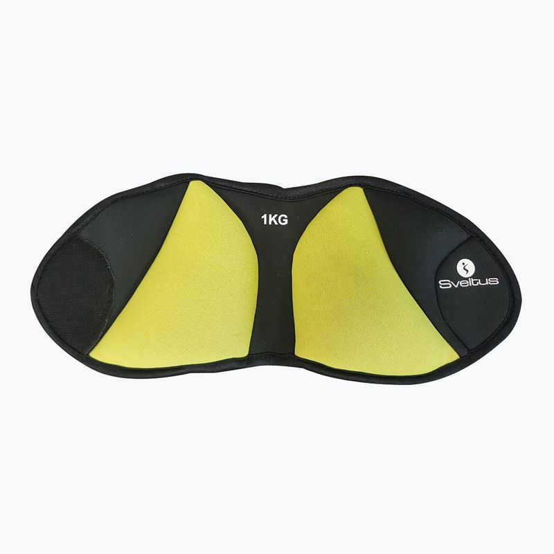 Knöchelgewichte Sveltus Ankle Weight Cuff 1 kg 2 Stk. green/ yellow 2