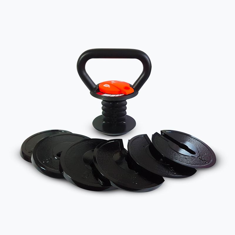 Verstellbare Kettlebell Sveltus Adjustable 4-18 kg black/orange 2