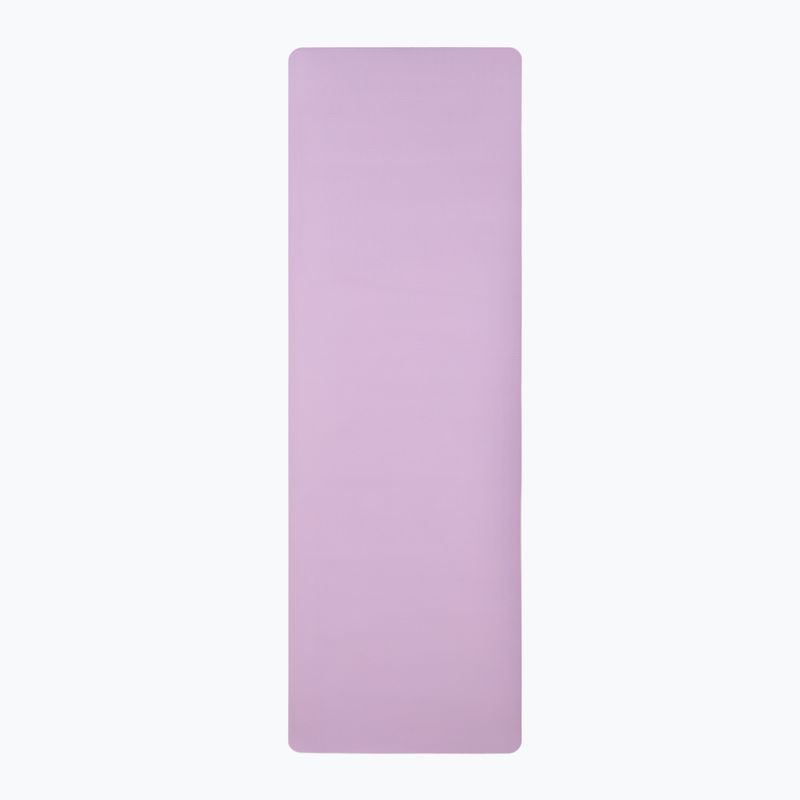 Fitnessmatte Sveltus Cork Yoga natural/ Lilac 2