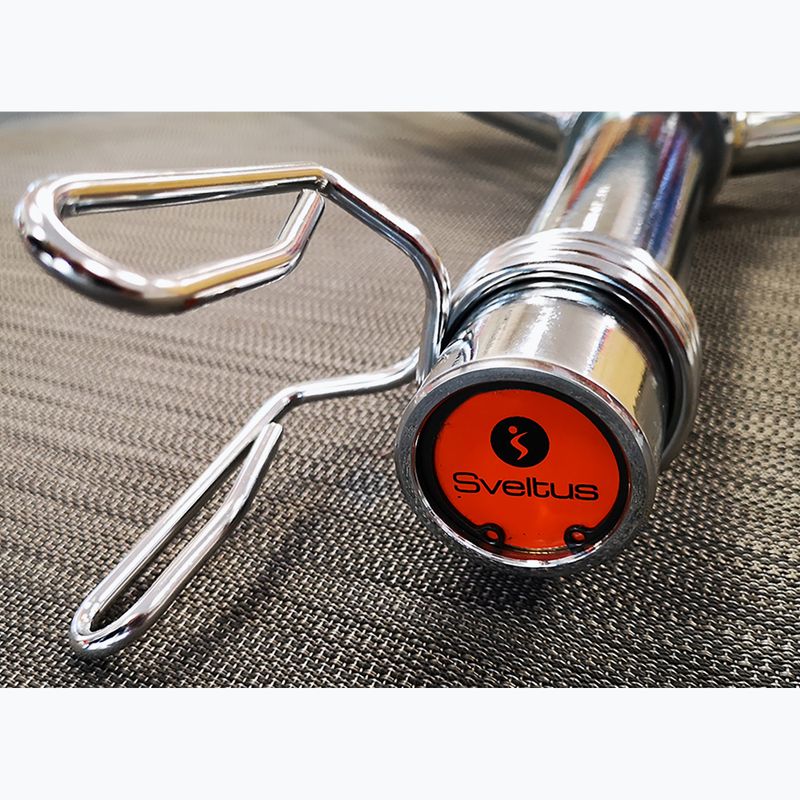  Trap Bar (Hex-Bar)  Sveltus Olympic Trap Bar + 2 Stop Disques chrome 2