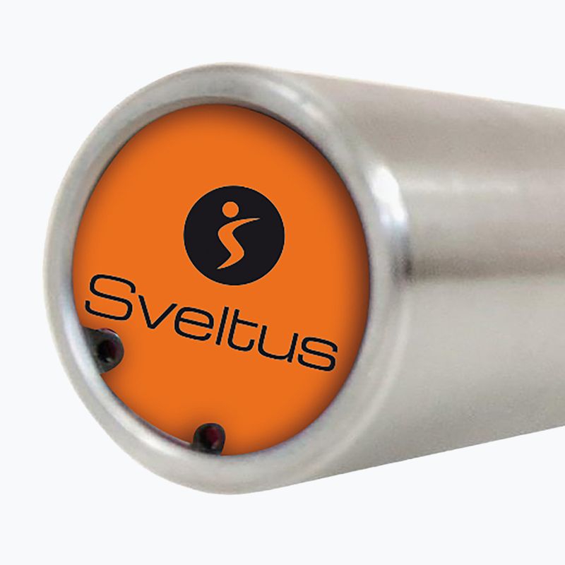 Gerade Hantelstange Sveltus Training Bar + 2 Spring Collars 175 cm chrome 6