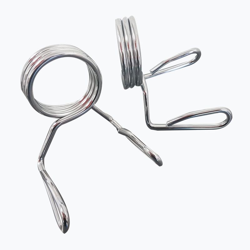 Kurzhantelstange Sveltus Ez Curl Bar + 2 Spring Collars chrome 3
